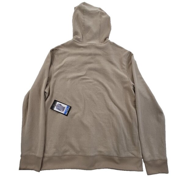 90 Degree by Reflex Men's Fleece Lined Full Zip Hoodie Tan Size X-Large NWT - Picture 2 of 15